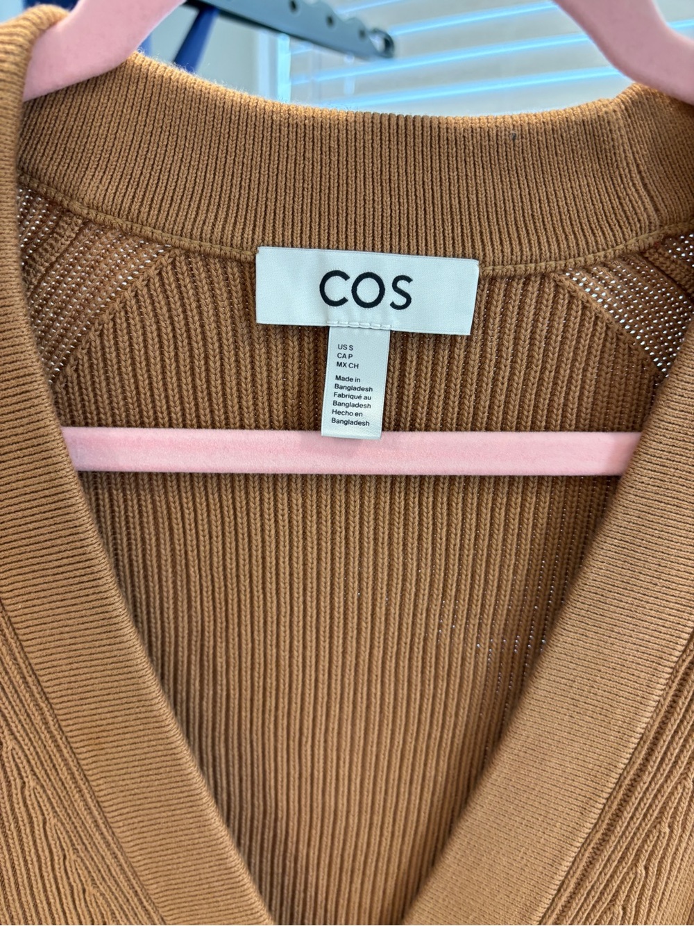 COS Organic Cotton Cardigan - Size Small - Picture 3 of 6